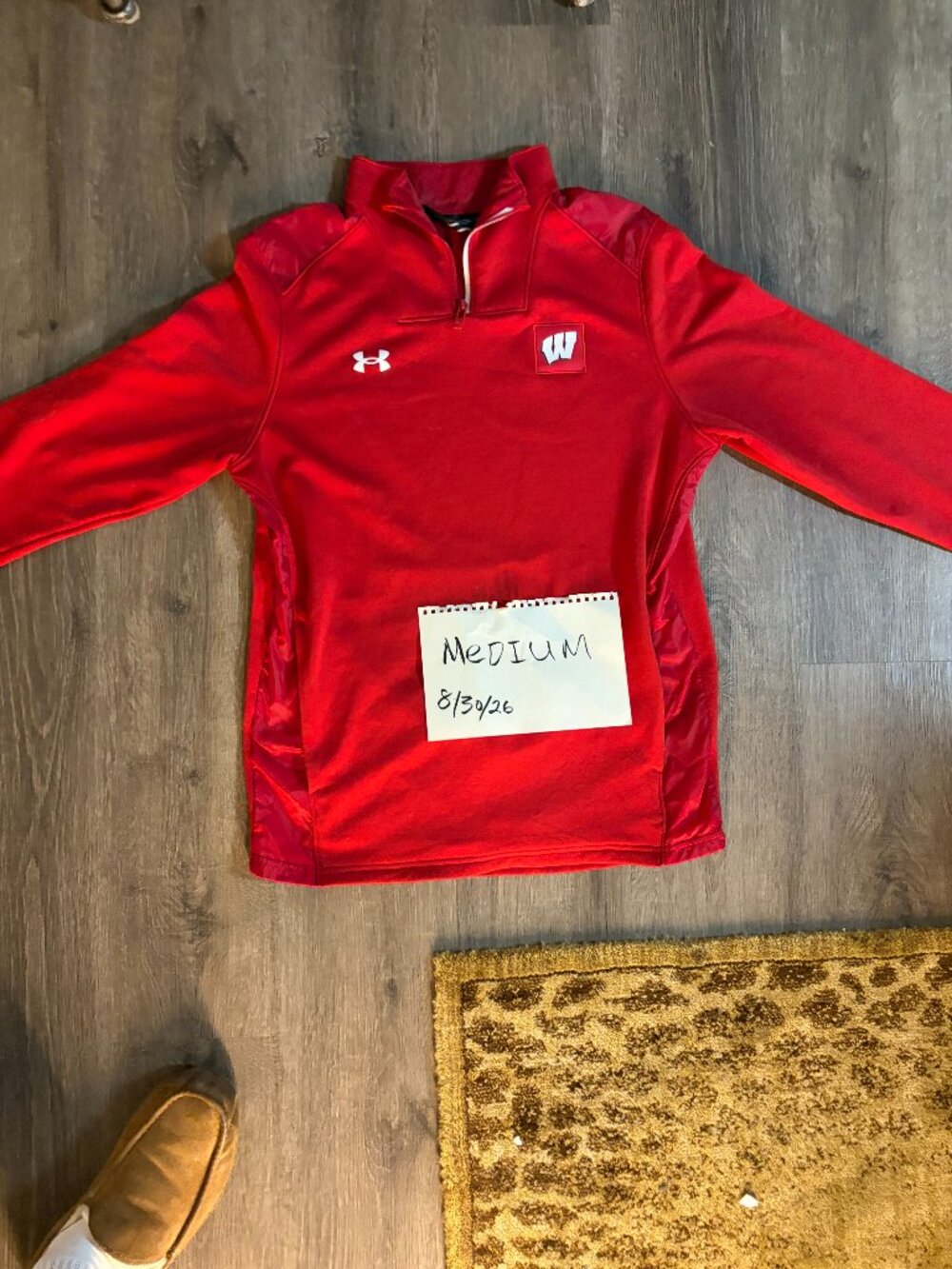 Wisconsin Badgers UA Q-Zip